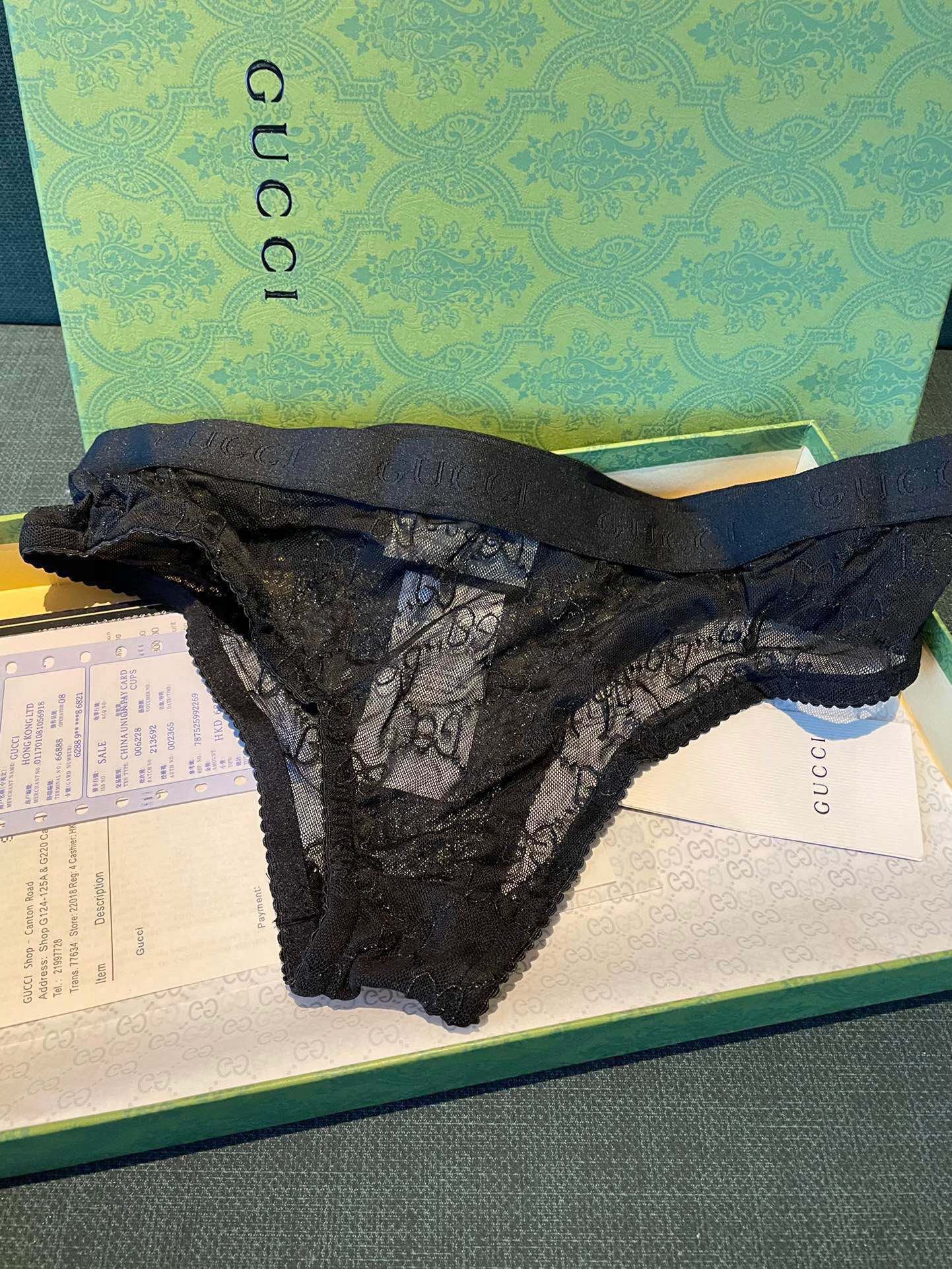 Gucci new mesh swimsuit