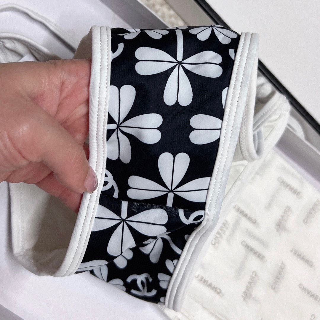 Chanel new printed bikini