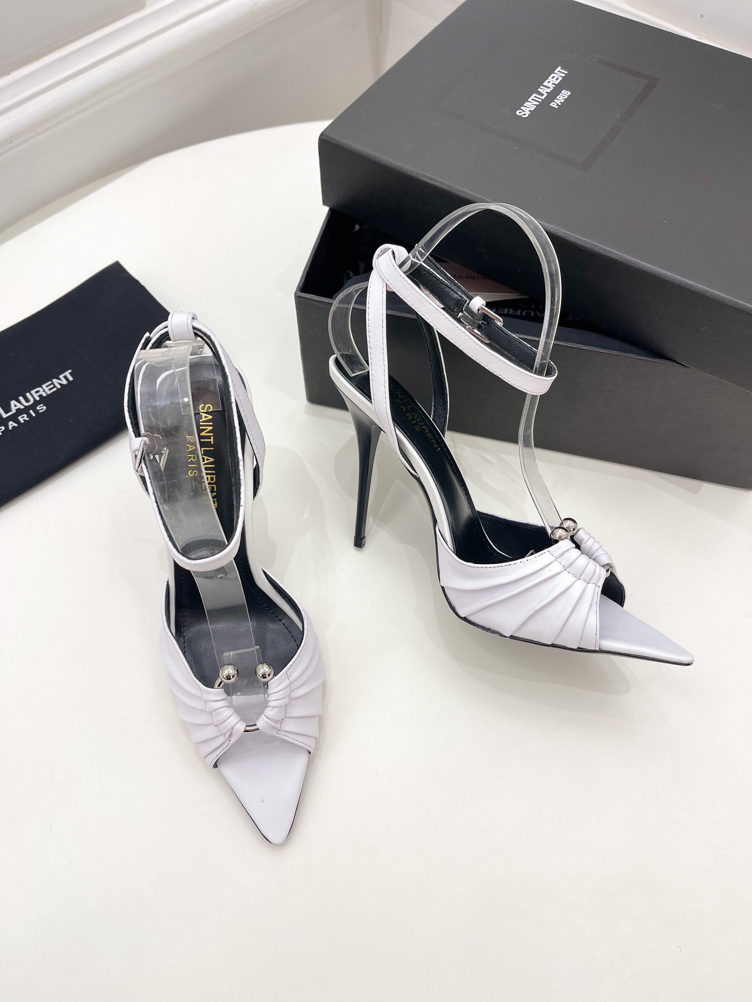 𝙎𝙖𝙞𝙣𝙩 𝙇𝙖𝙪𝙧𝙚𝙣𝙩 | 𝟐𝟎𝟐𝟏/𝐒𝐒 𝐧𝐞𝐰 YSL｜Roland 2022/fw early spring new baked high heels