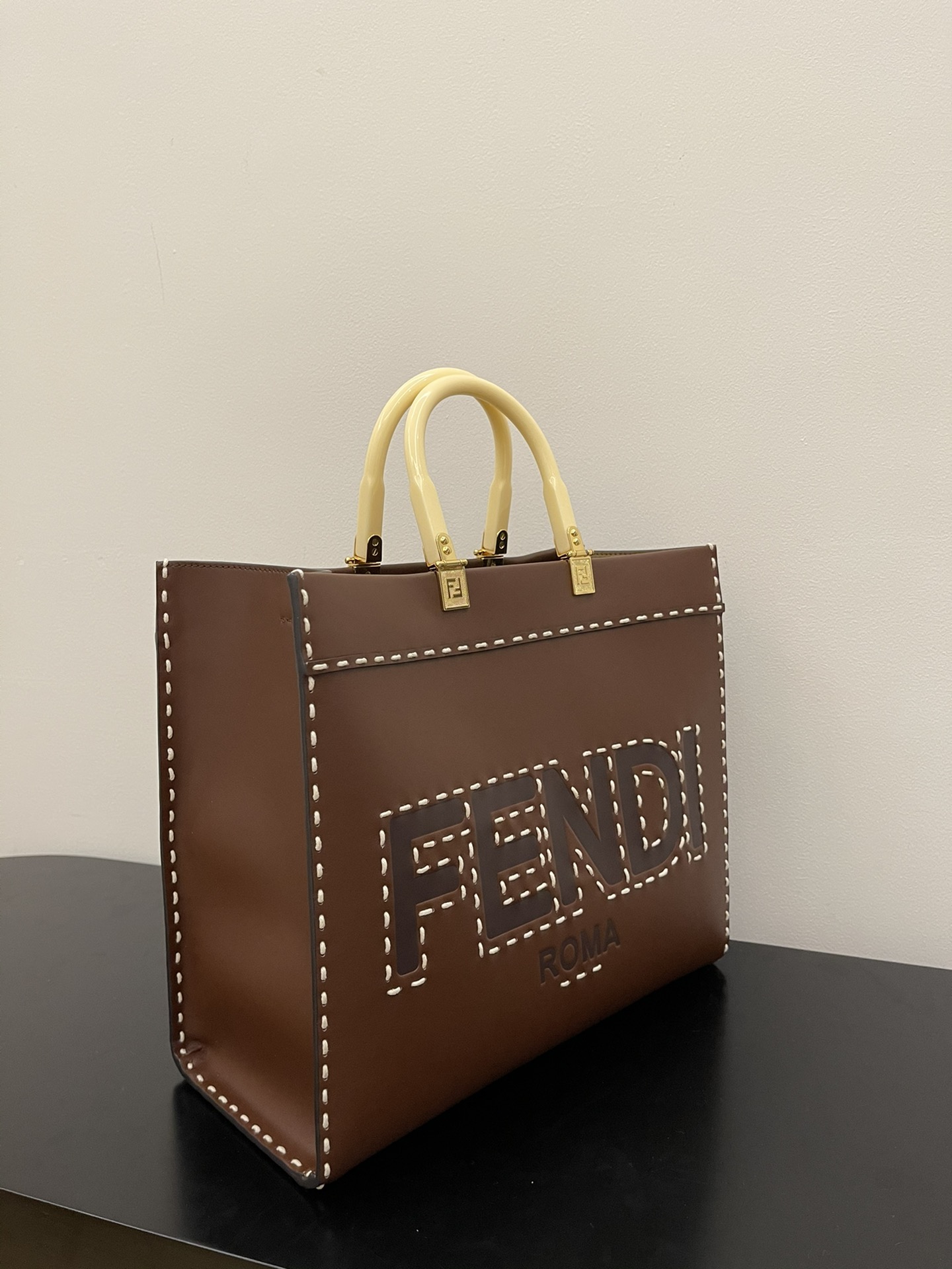 FENDI small new size shine tote 