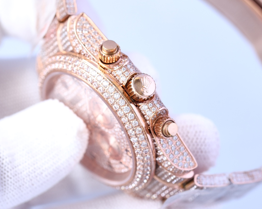 Rolex Cosmic Chronograph Daytona Gypsophila 40 Series