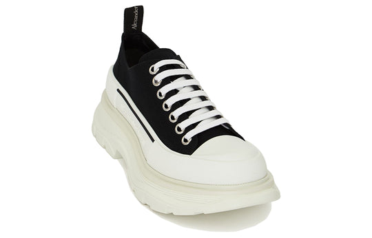 Alexander McQueen Tread Slick Lace Up ‘Black White’