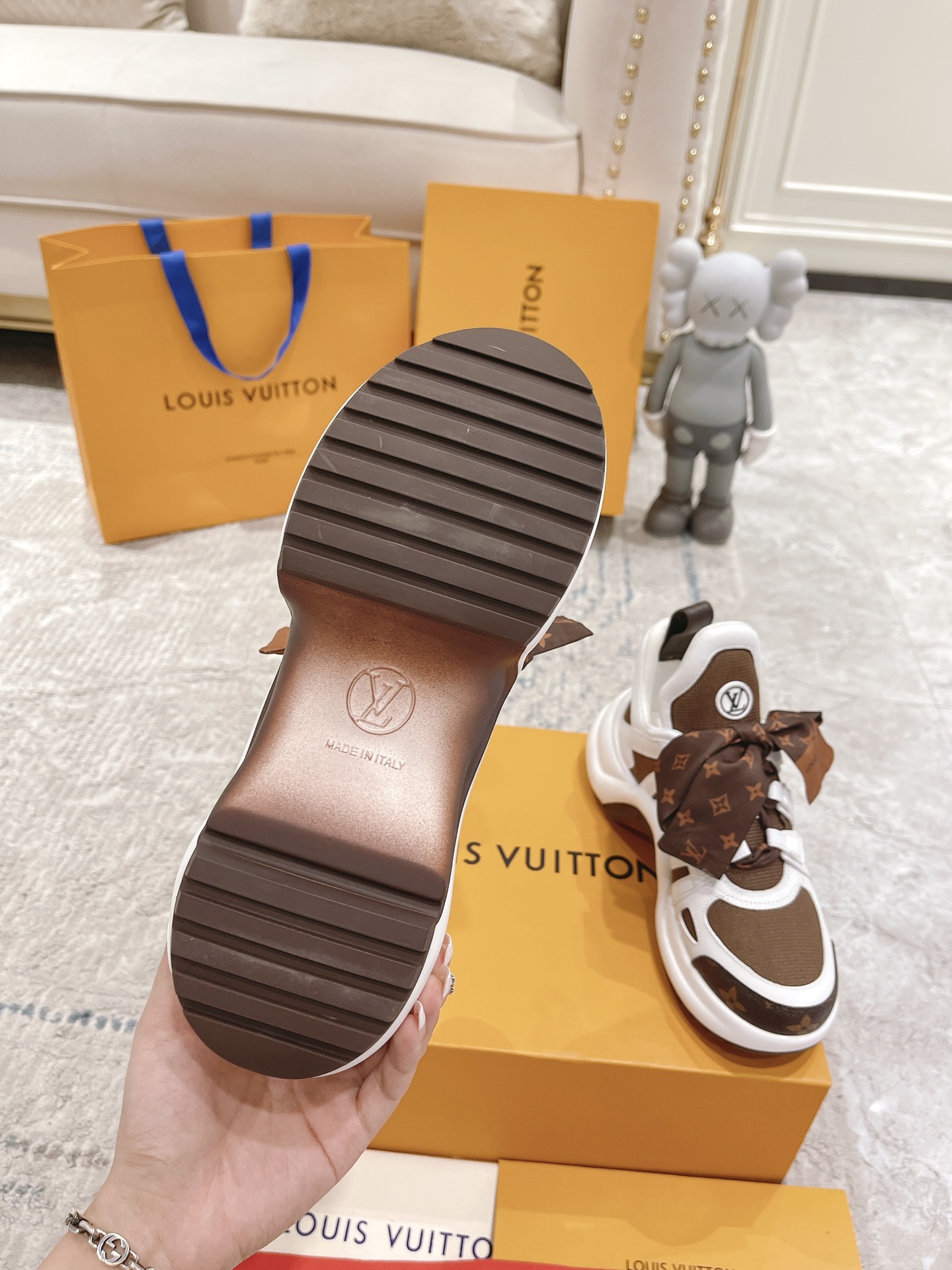 Louis Vuitton Archlight Donkey Brand Louis Vuitton Casual Sports Dad Shoes