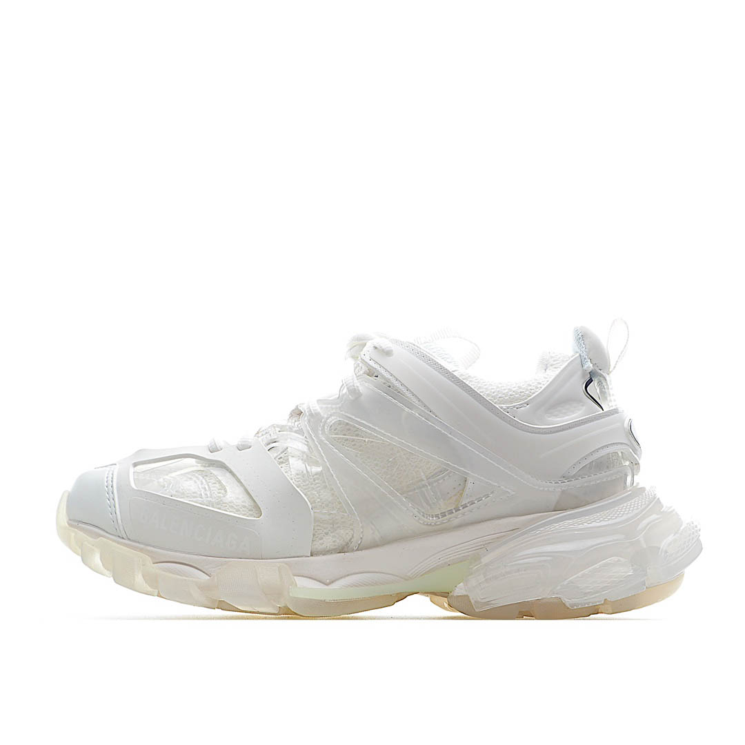 Balenciaga Sneaker Tess s.Gomma MAILLE WHITE/ORANGE
