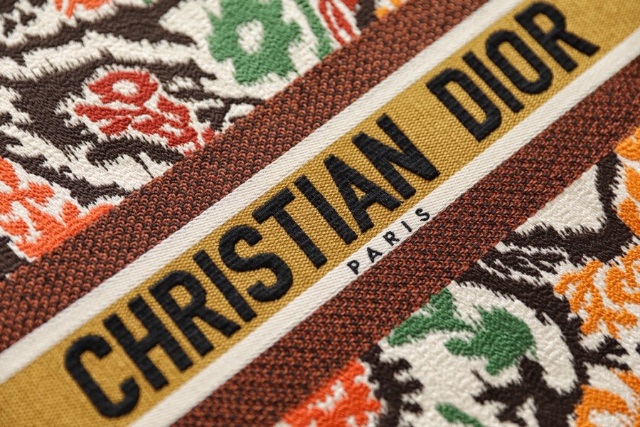 DIOR TOTE Paisley Yellow