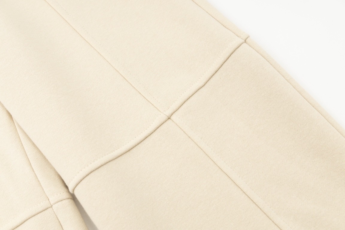 Calvin Klein embroidered logo two piece cream sweatpants