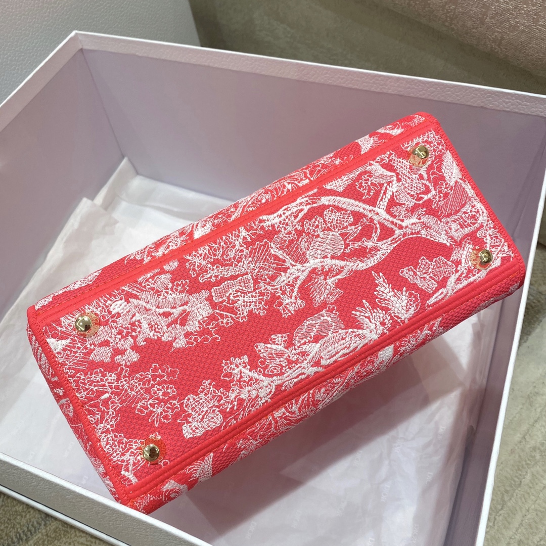 LADY DIOR new tiger embroidery fluorescent series