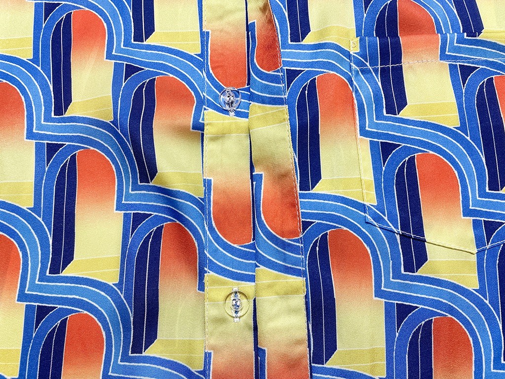 Casablanca Dream Gate, White twill silk short sleeve shirt