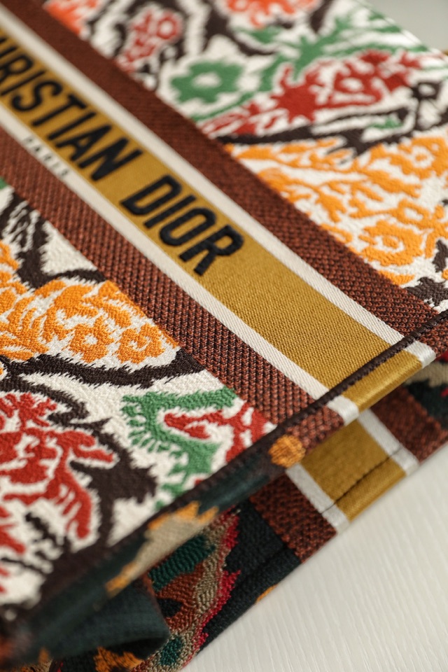 DIOR TOTE Paisley Yellow