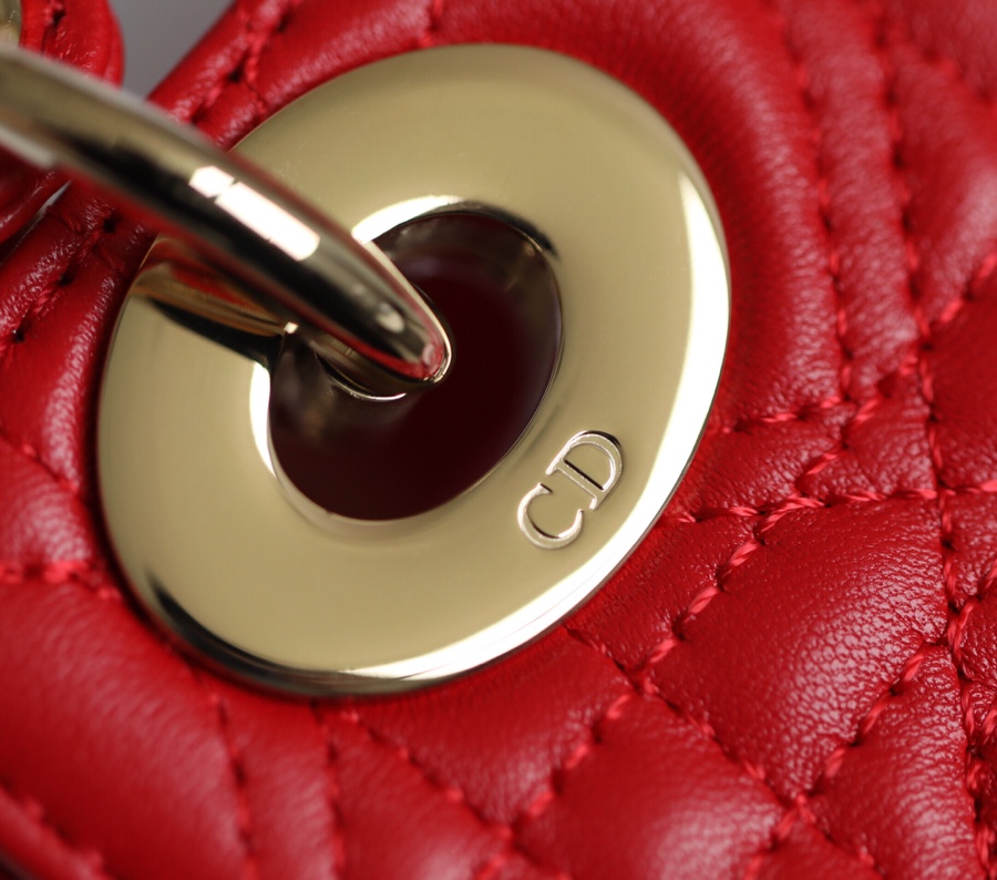 Dior Lady three compartments Tanabata model red DR-081