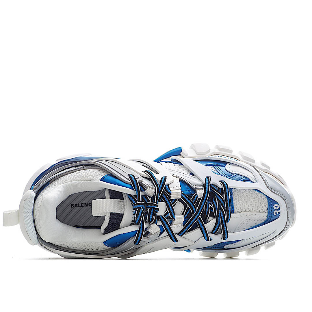 Balenciaga Sneaker Tess s.Gomma MAILLE WHITE/ORANGE