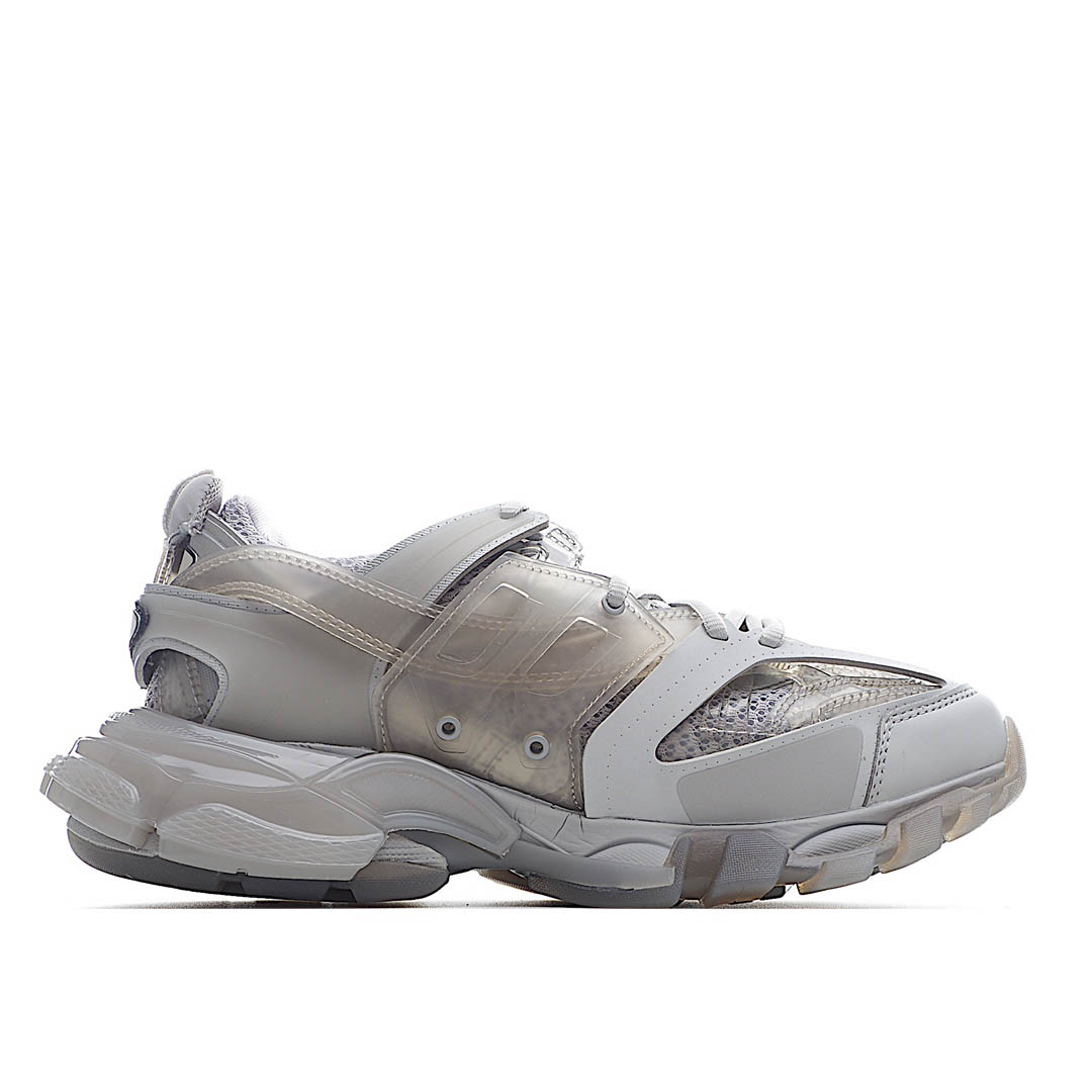 Balenciaga Sneaker Tess s.Gomma MAILLE WHITE/ORANGE