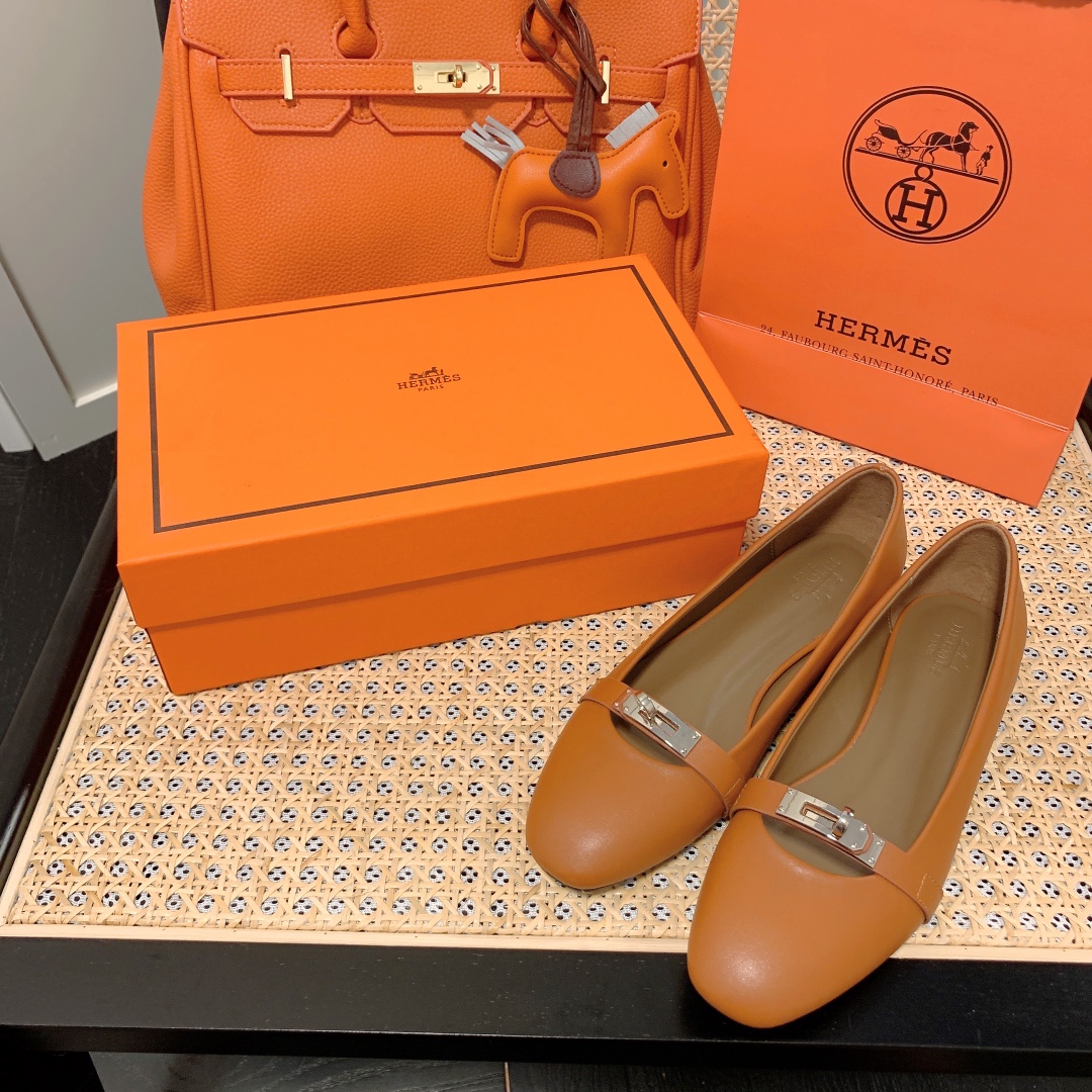 Hermes H shoes