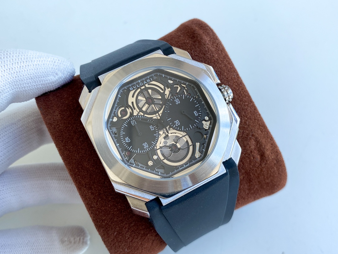 BVLGARI OCTO Finissimo Skeleton OS Chronograph Watch