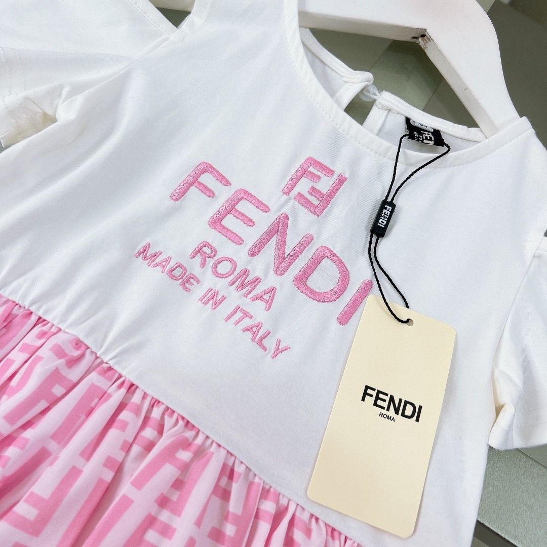 Fendi 2024 new girls skirt suit