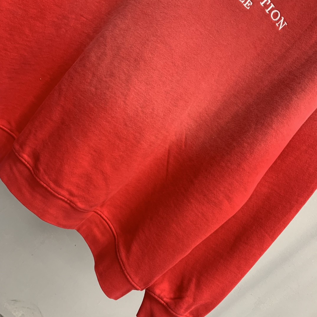 Balenciaga lettered washed sweatshirt