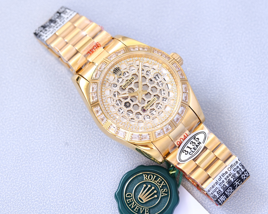 Rolex is equipped with a fully automatic 3135 imported mechanical movement