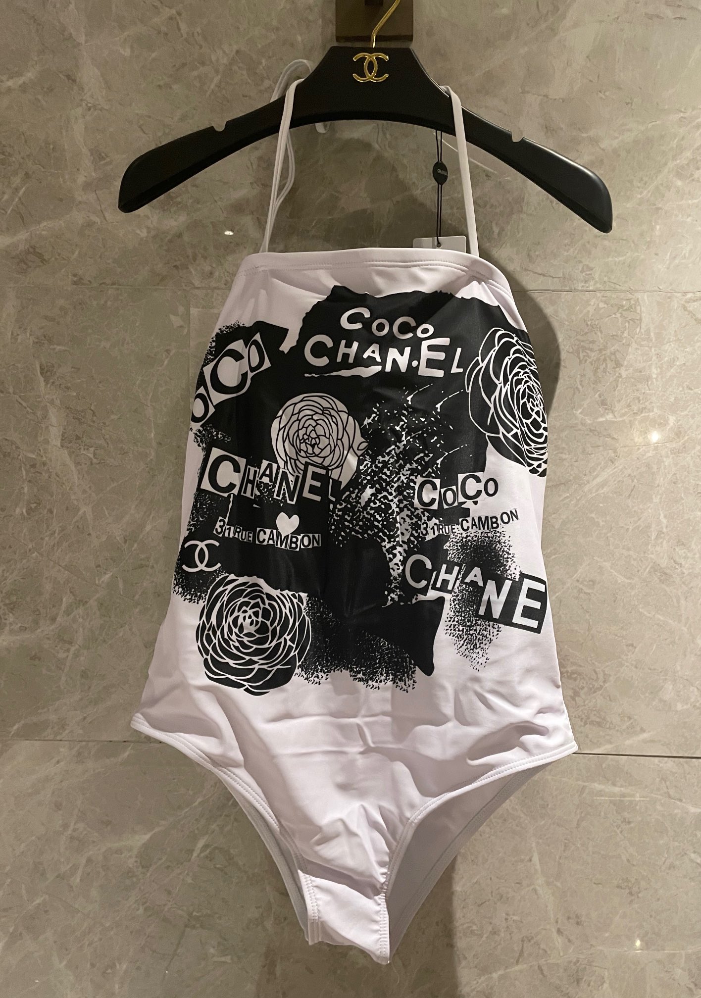 Chanel one piece swimsuit