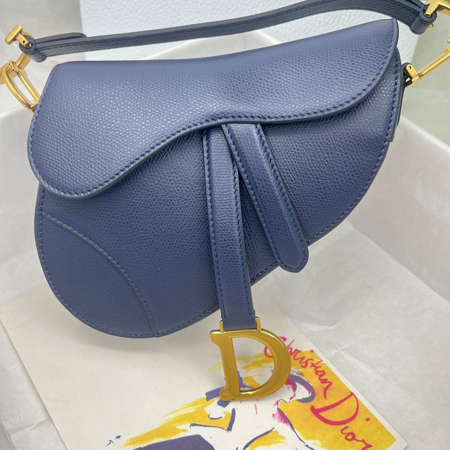 Dior saddle palm print collection