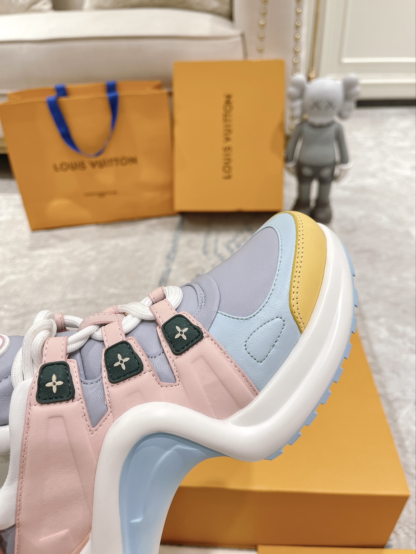 Louis Vuitton Archlight Donkey Brand Louis Vuitton Casual Sports Dad Shoes