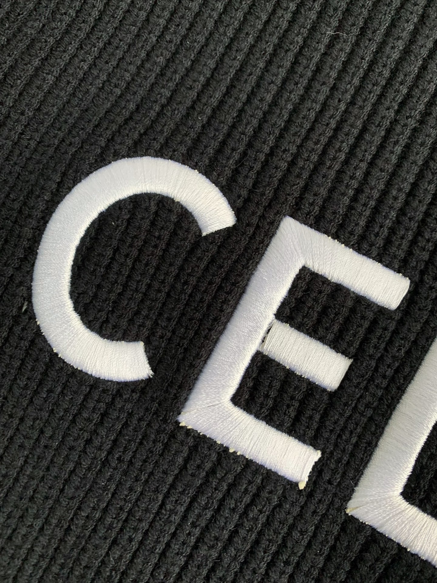 Celine sweater knitted material