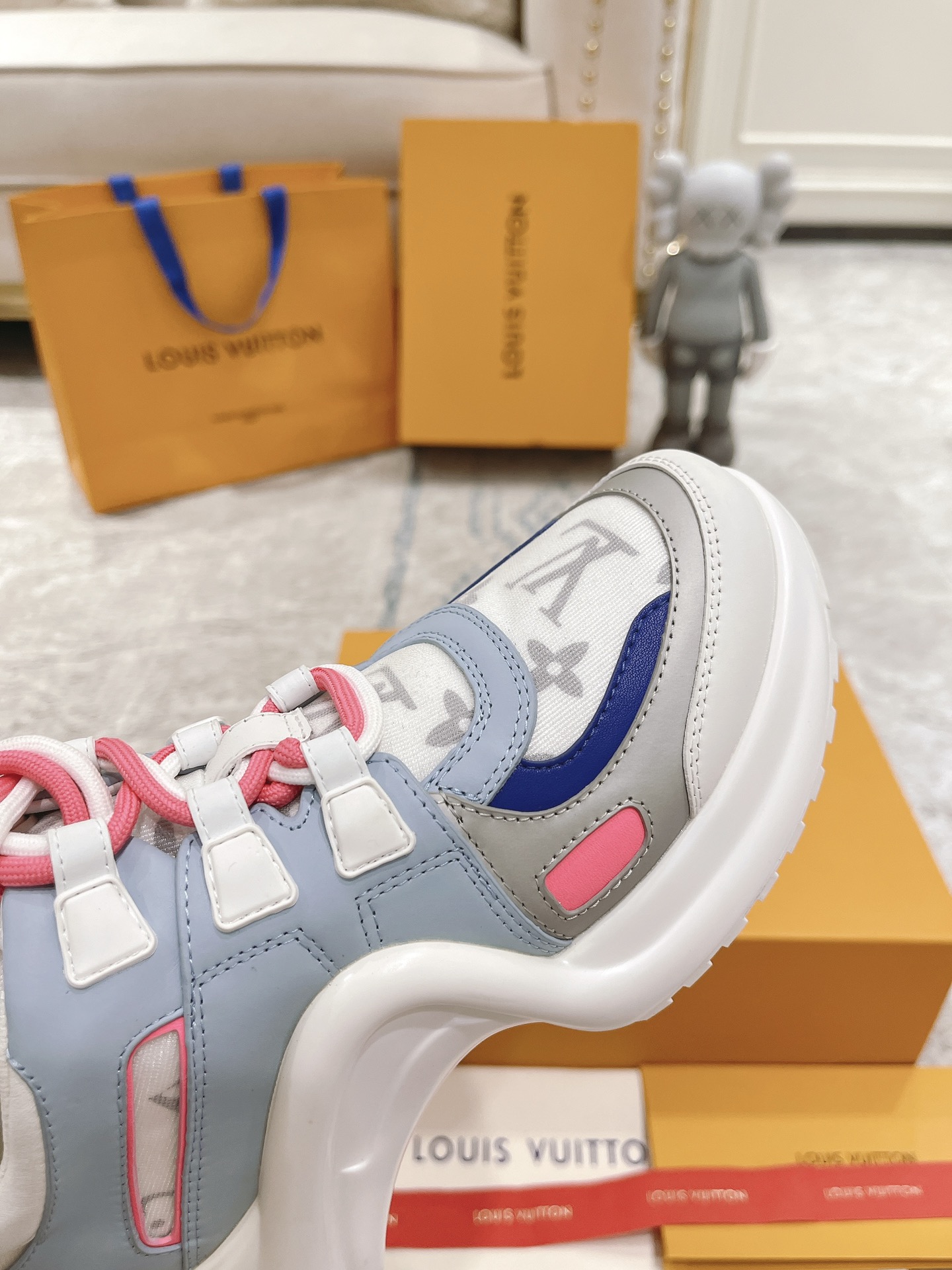 Louis Vuitton Archlight Donkey Brand Louis Vuitton Casual Sports Dad Shoes