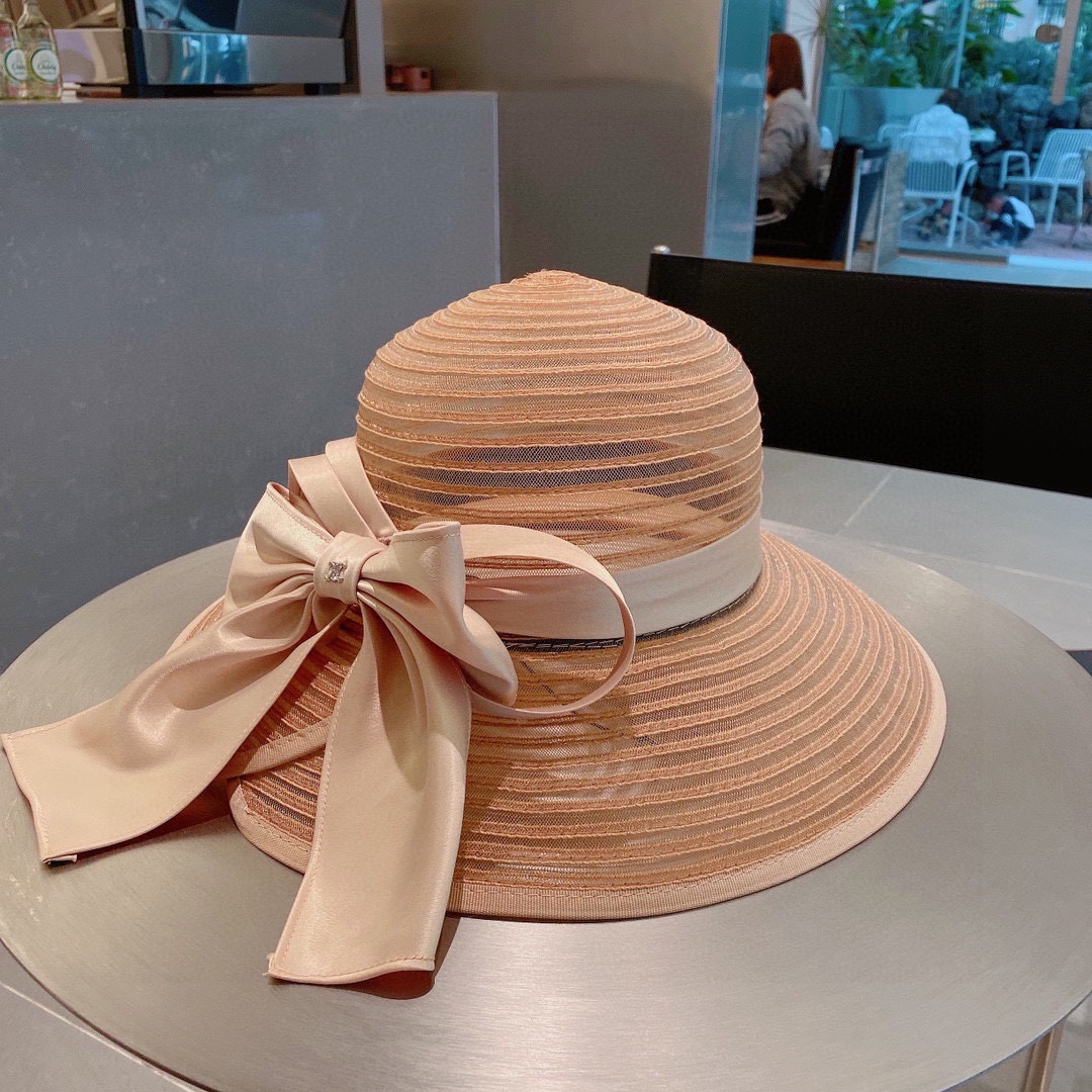 Celine organza new visor hat