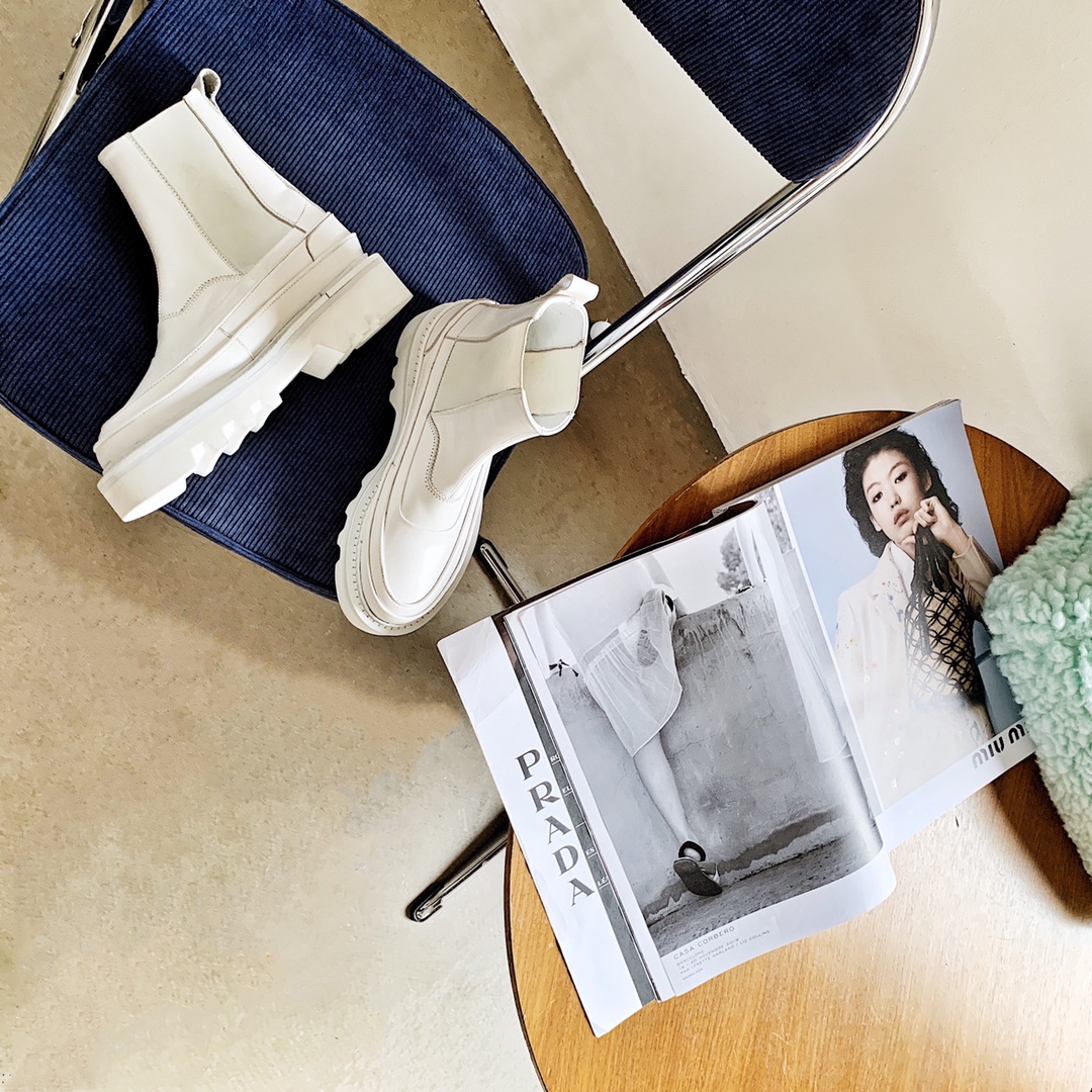 ROMBAUT thick-soled boots Original cowhide upper Original private molded outsole Sheepskin lining