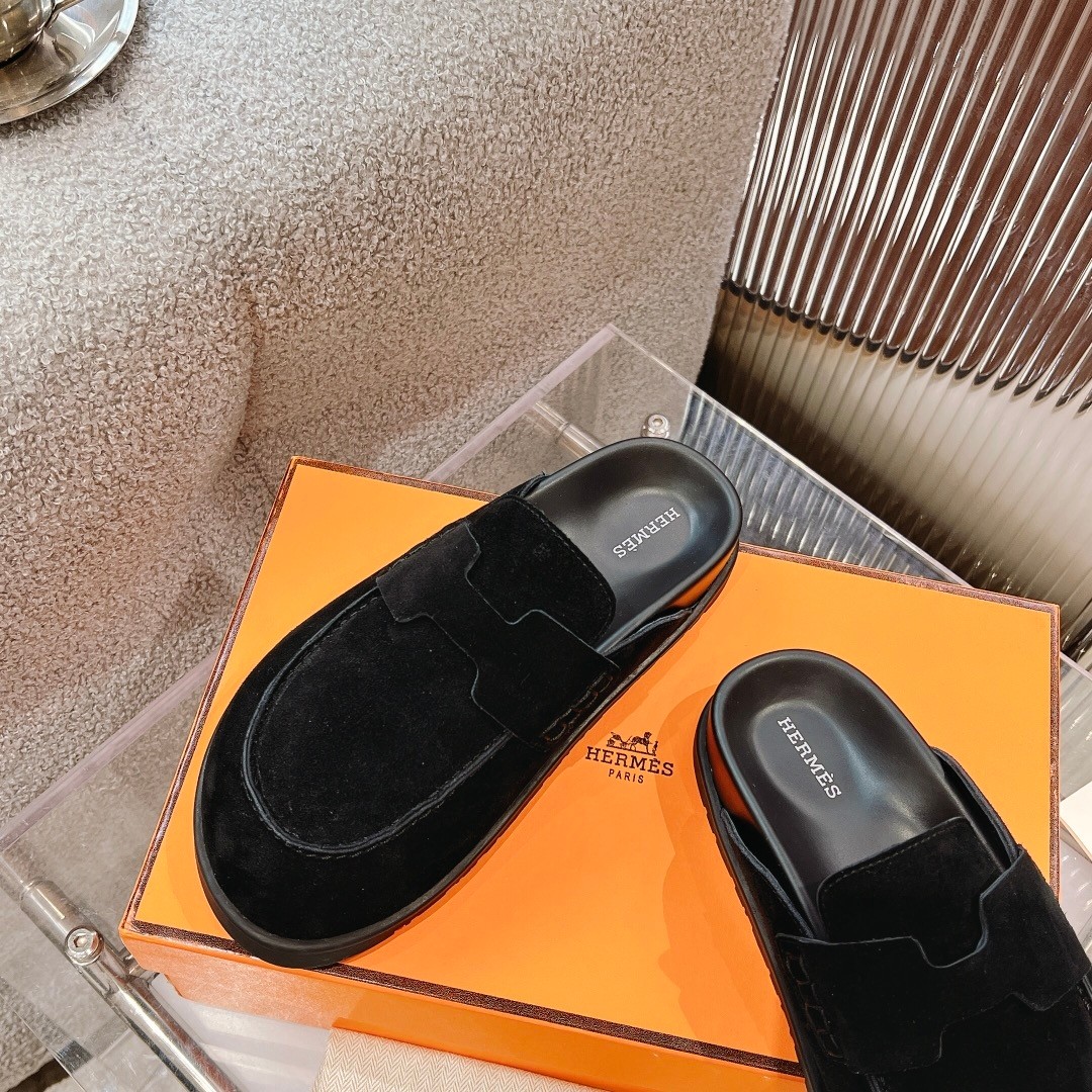 Hermes Birkenstock Slides