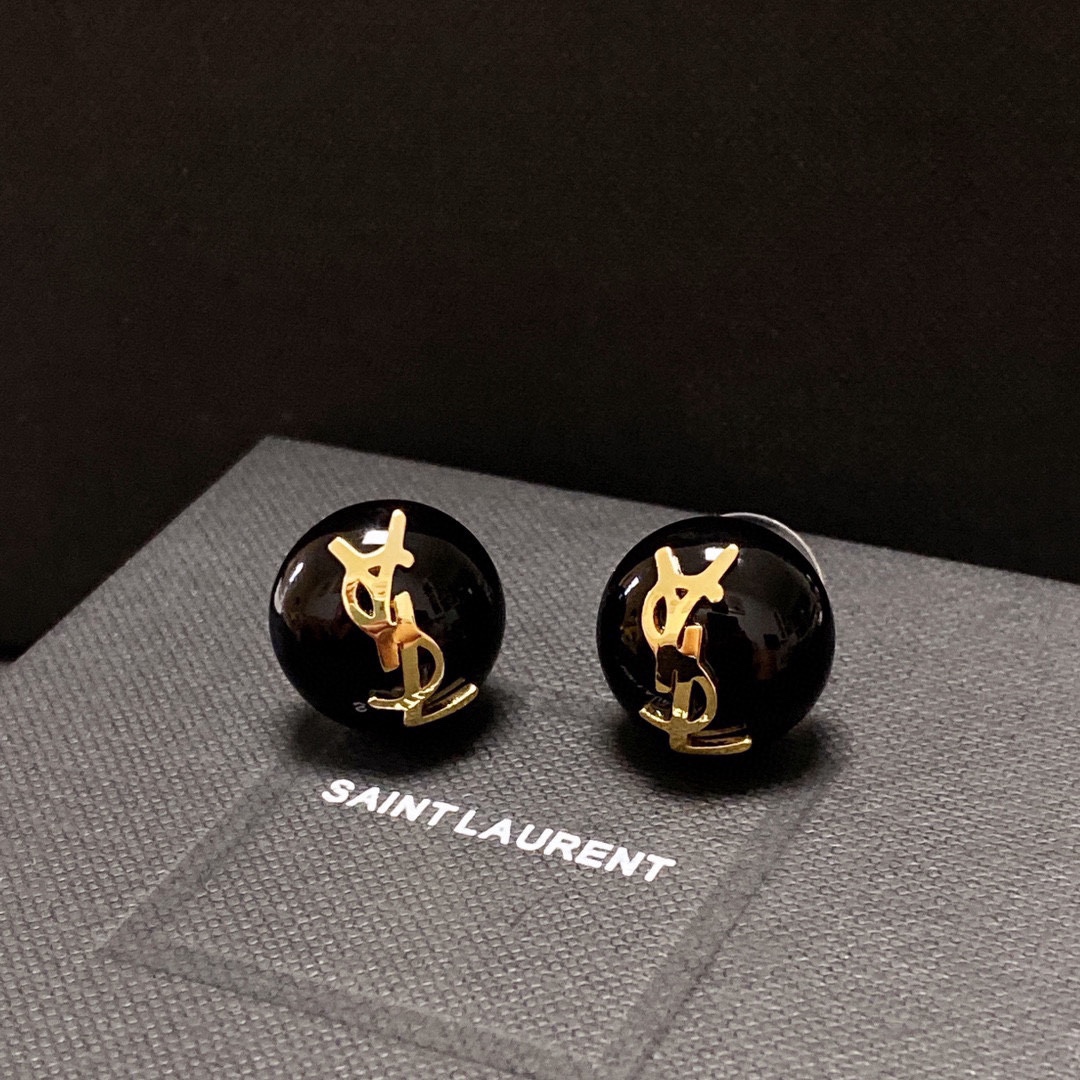 Saint Laurent YSL earrings studs