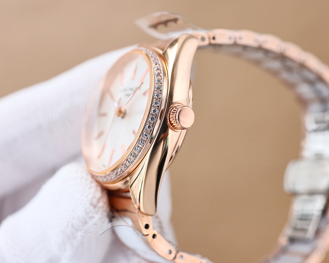 Patek Philippe V8 Edition Fashion Women's Watch Simple Three Needles