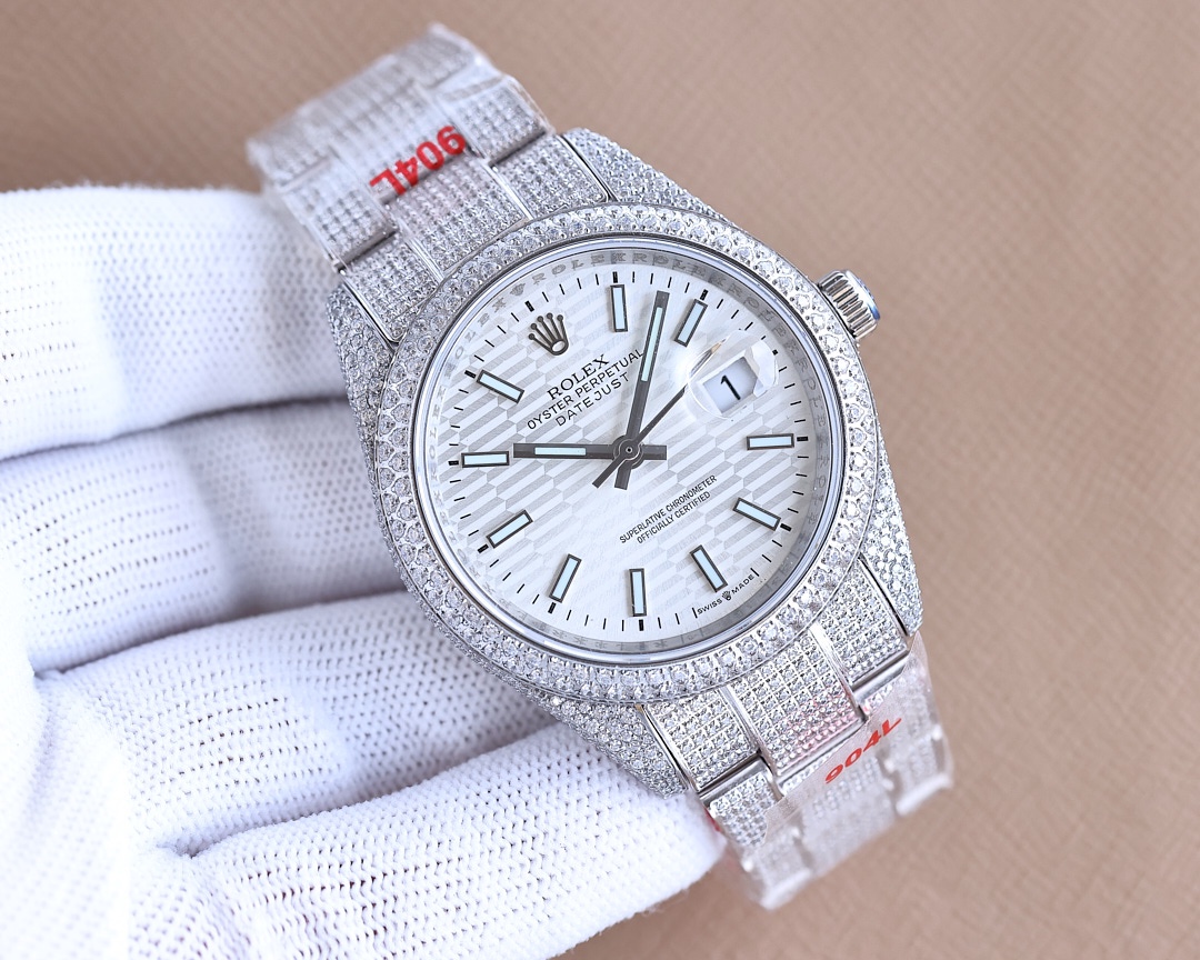 Rolex full diamond model