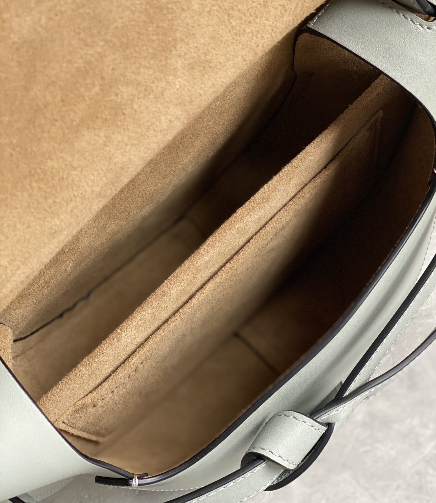 LOEWE upgraded letter wide shoulder strap saddle bag