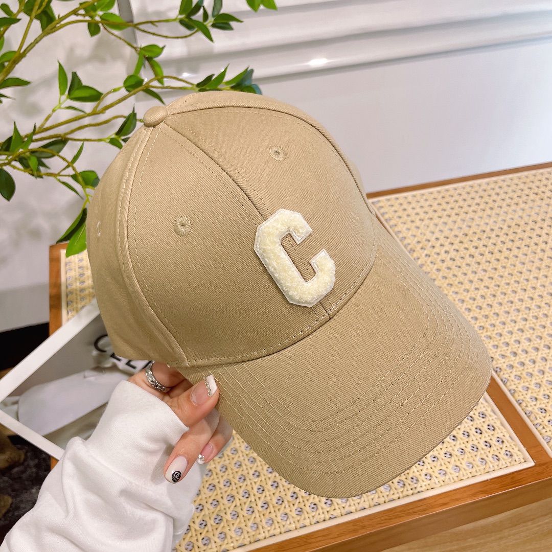 [CELINE] 2023 spring and summer new simple baseball cap