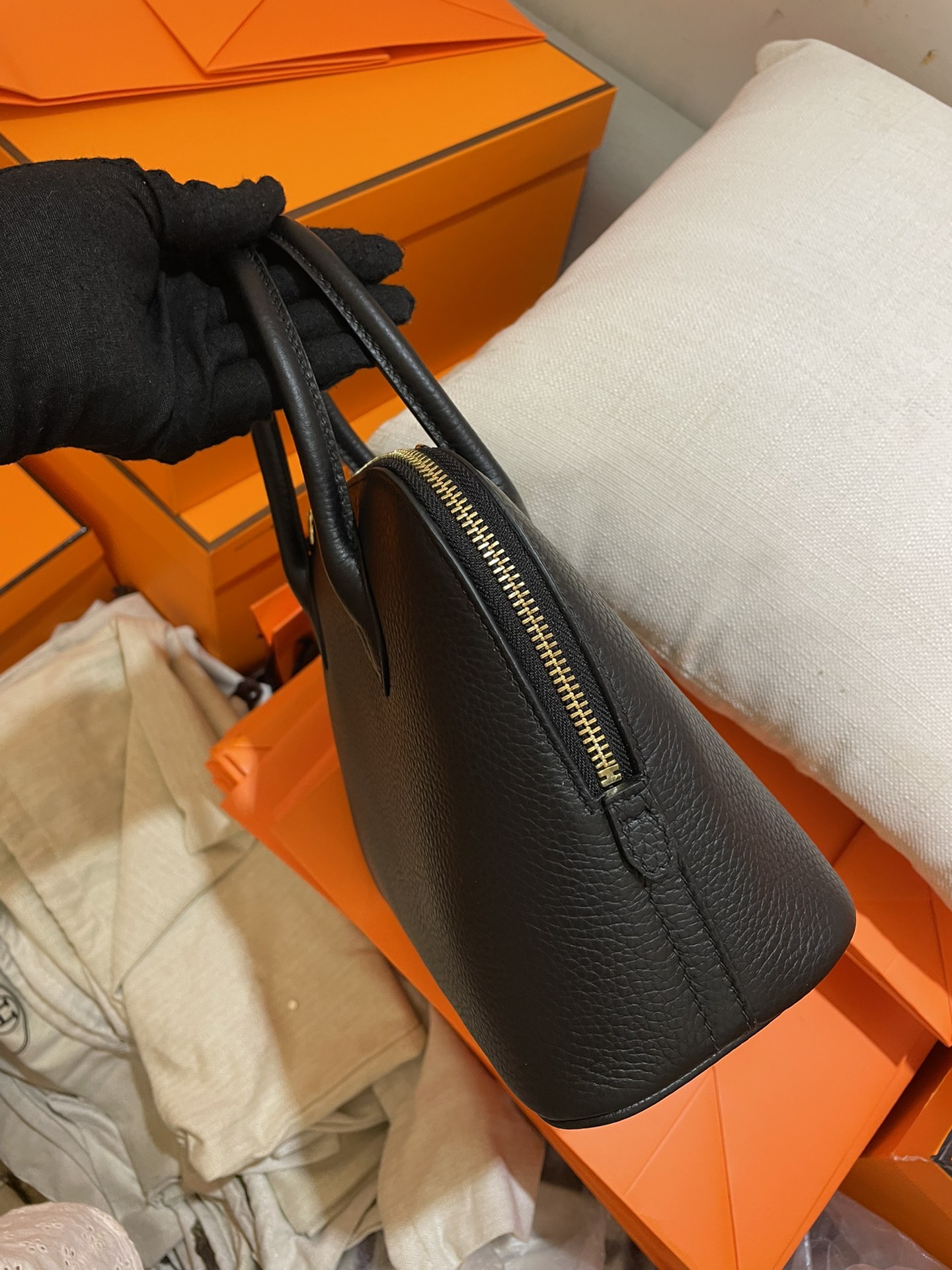 Bolide 25cm original imported TC leather black