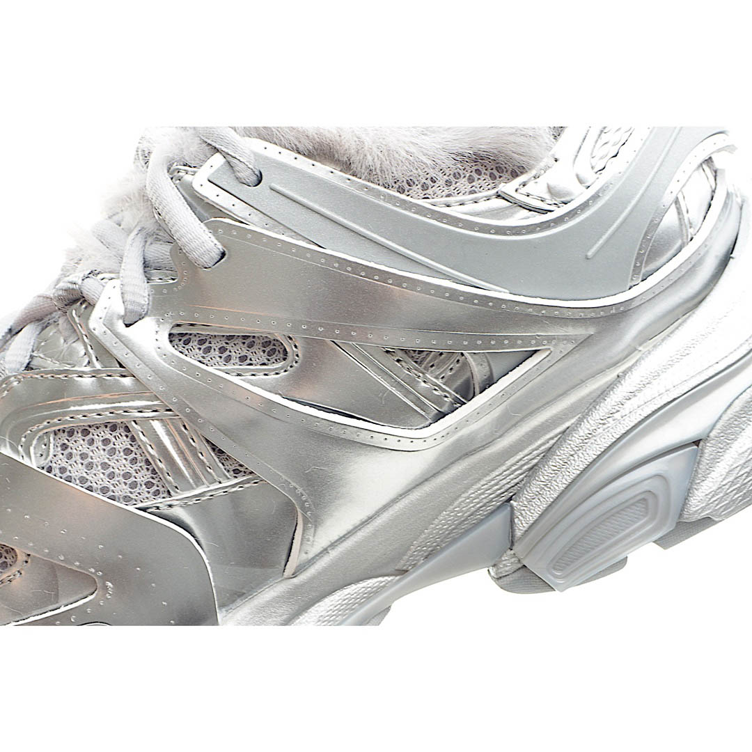 Balenciaga Sneaker Tess s.Gomma MAILLE WHITE/ORANGE