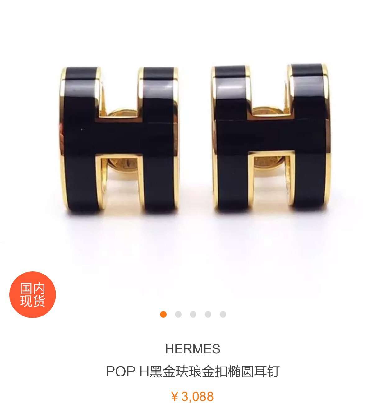 Hermes Earrings