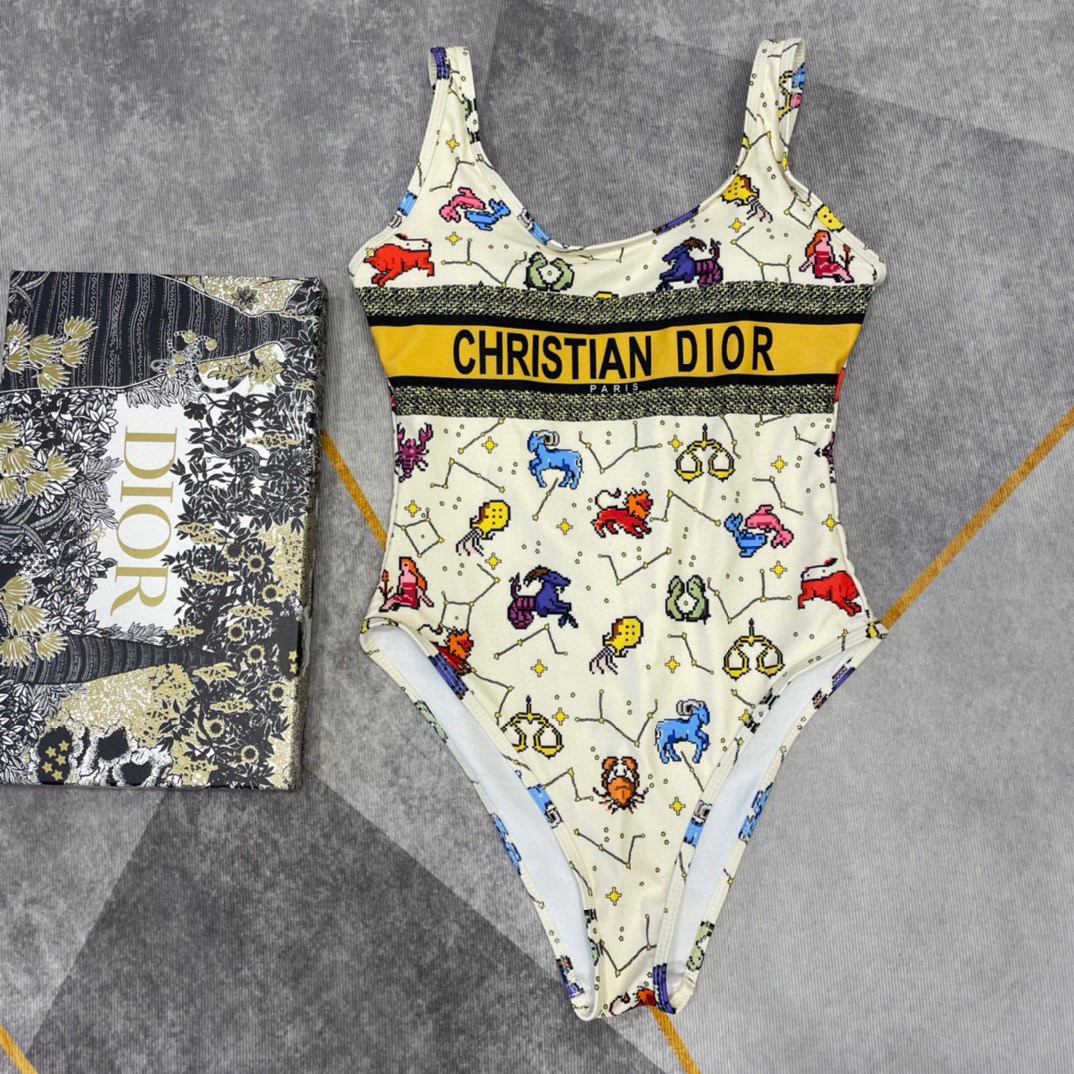Dior new split swimsuit