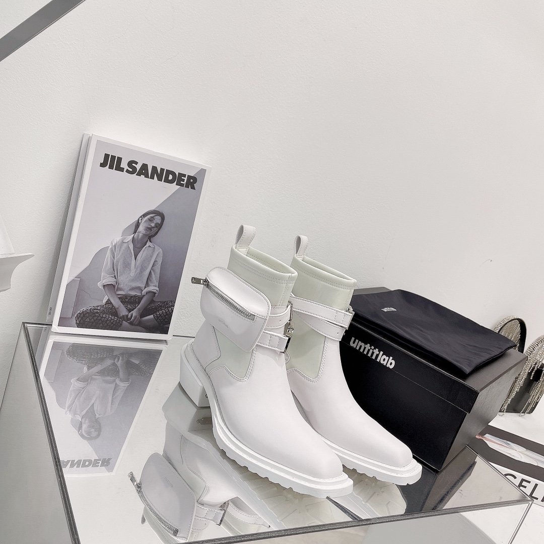 Untitlab 𝟐𝟎𝟐𝟏/𝐒𝐒 𝐧𝐞𝐰 Exclusive and correct version of Untitlab 2021/aw fall/winter fashionable boots