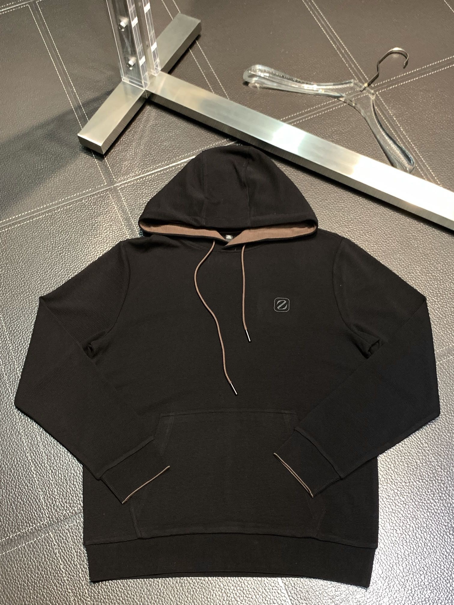 Zegna Men's casual hooded sweatshirt