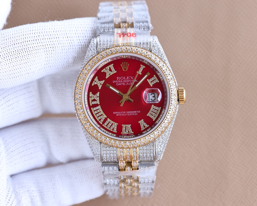 Rolex full diamond model