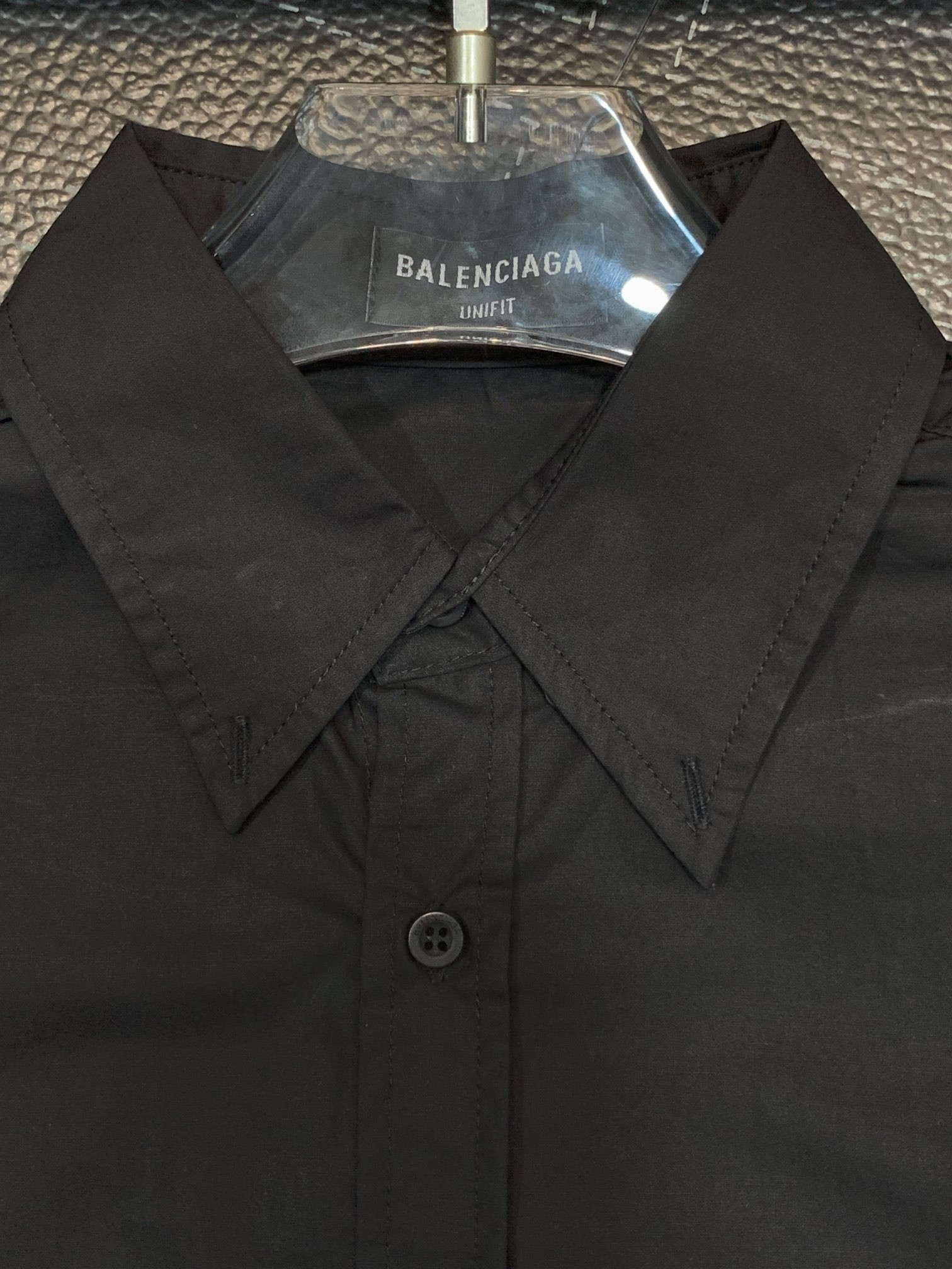 Balenciaga Oversized back tape printed logo long sleeves