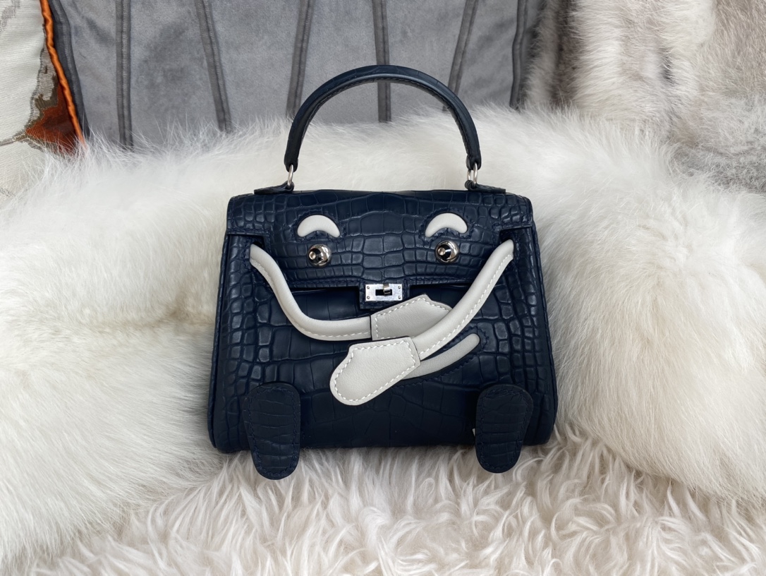 kelly doll  American crocodile top craftsmanship wax thread hand sewing