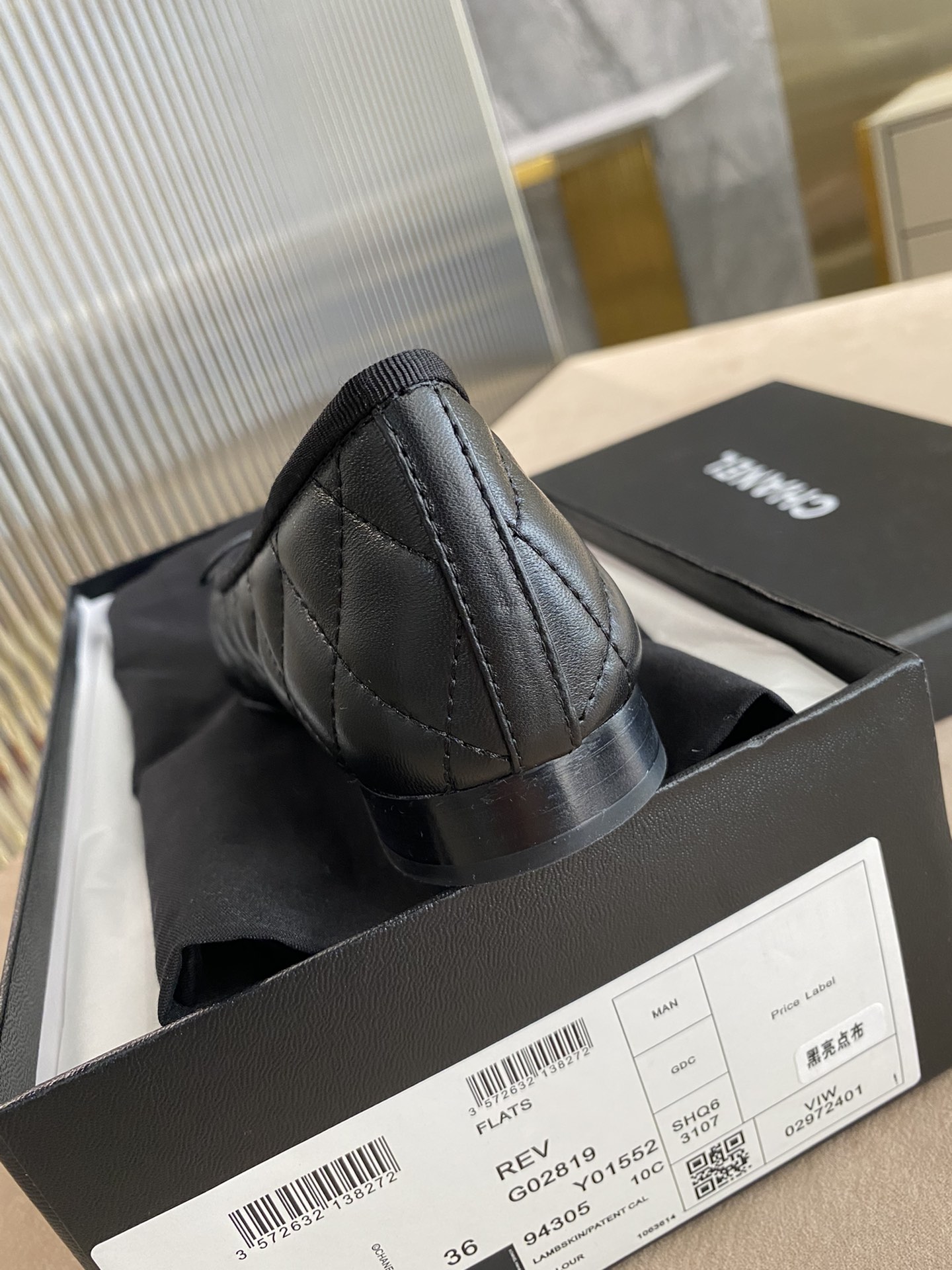 CHANEL ballet shoes Imported custom leather Italy imported leather outsole