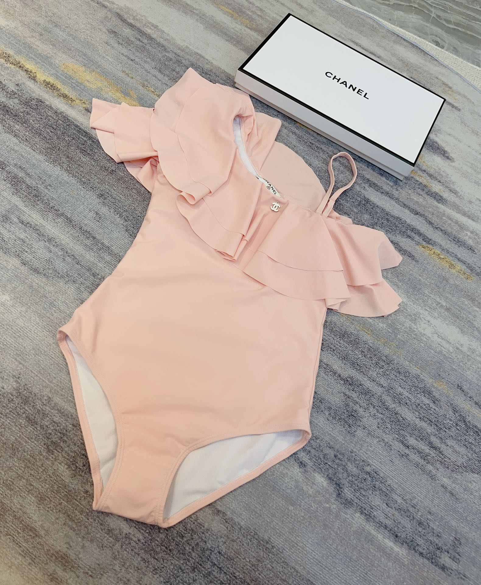 Chanel haute couture one-piece swimsuit