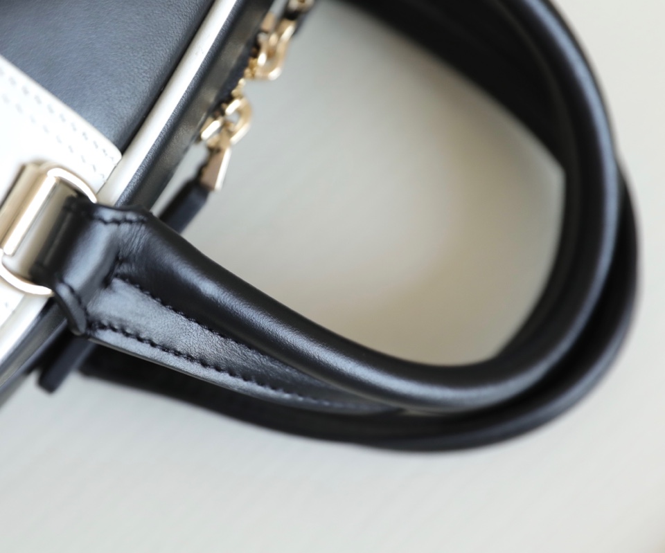 DIOR VIBE zipper bowling bag