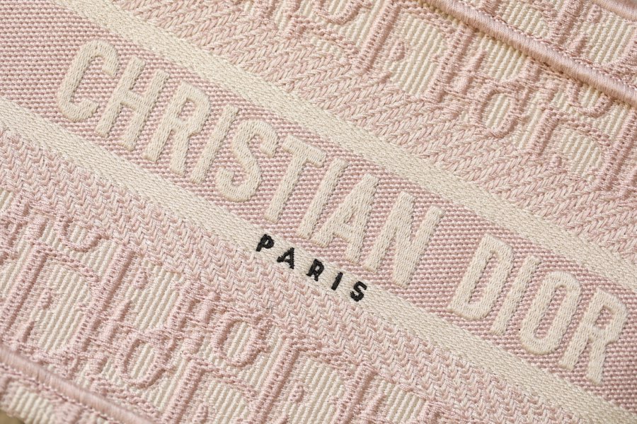 Dior Book Tote Original Oblique Patterned mini-pink