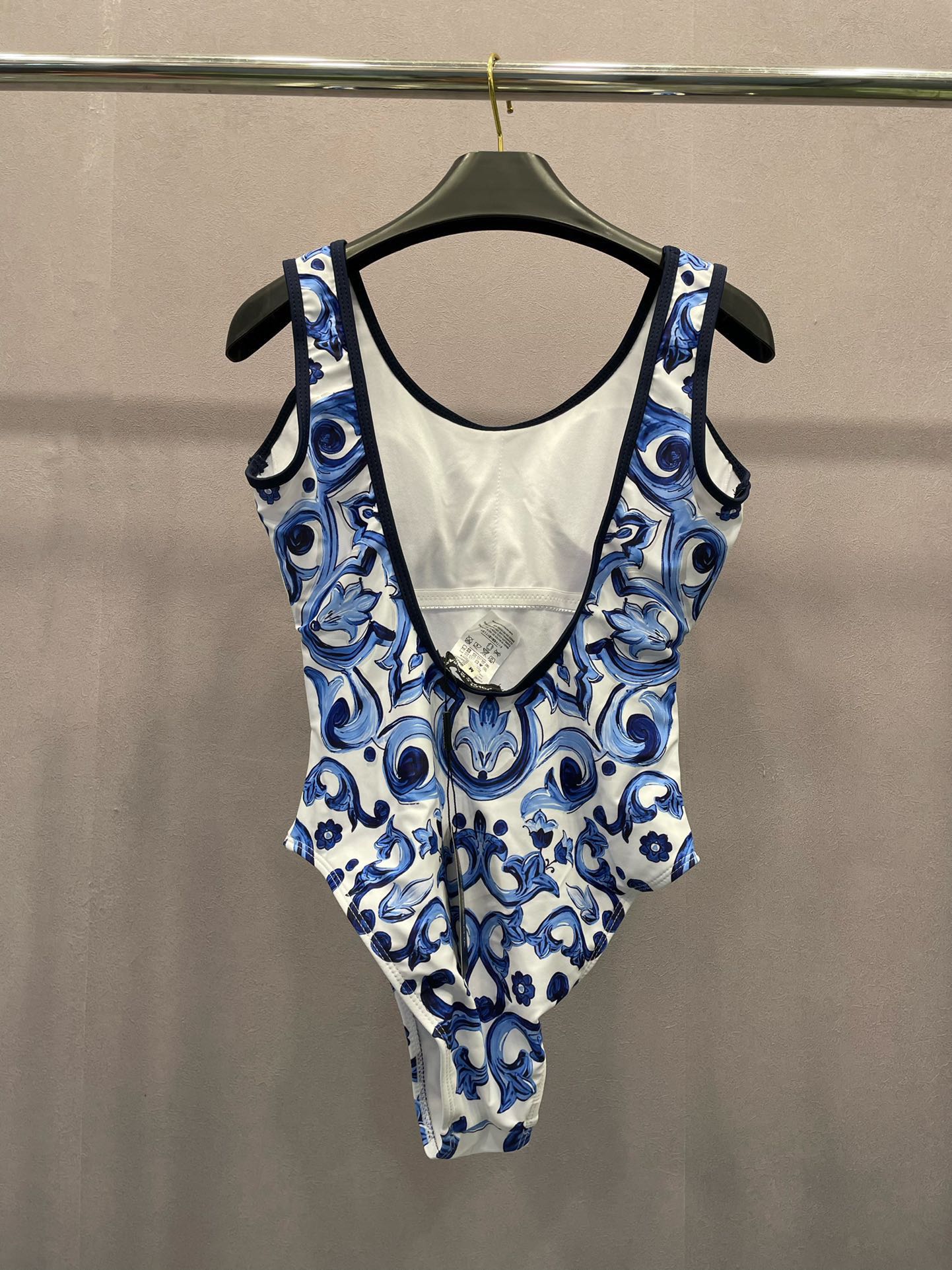 DG new print one-piece swimsuit