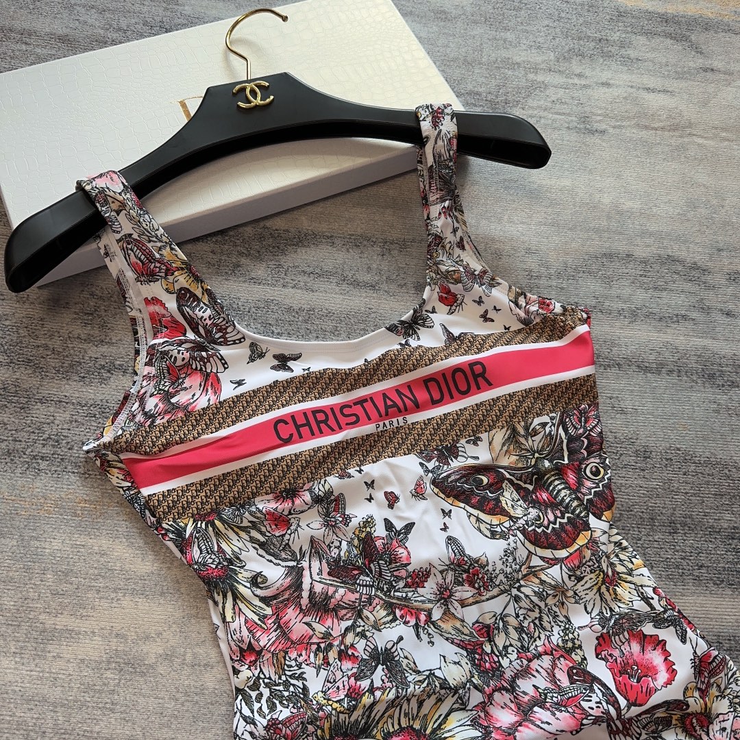 Dior Floral Swimsuit