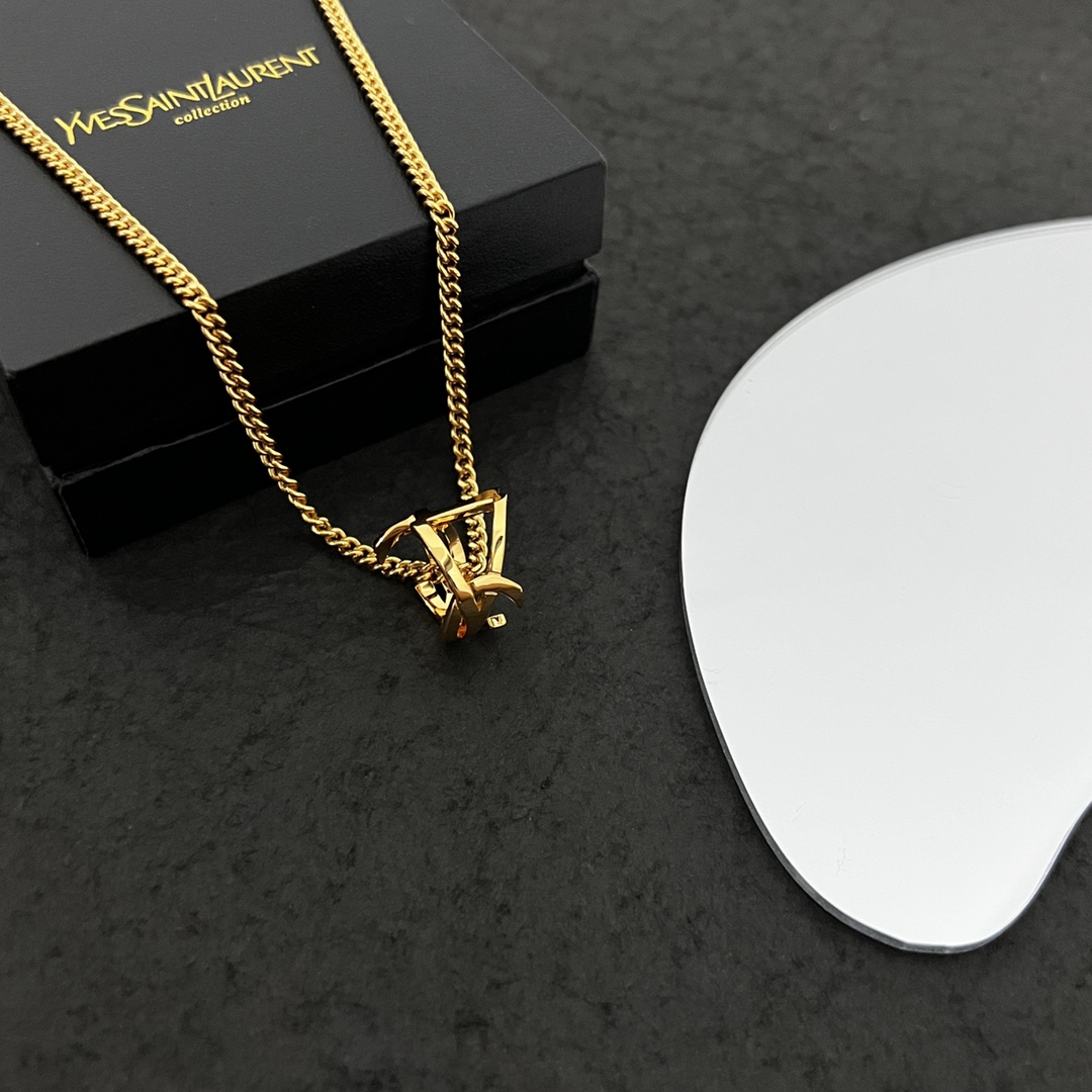 Saint Laurent YSL necklace